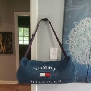 Vintage Tommy Hilfiger Jean Duffel Bag